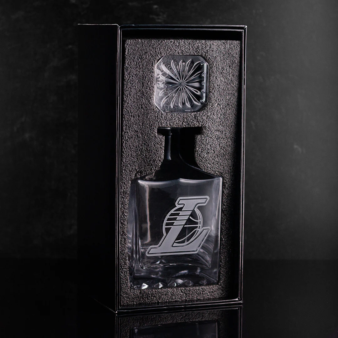 Los Angeles Lakers Square 1L Decanter - Image 4