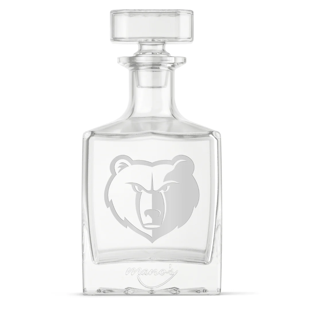 Memphis Grizzlies Square 1L Decanter - Image 2