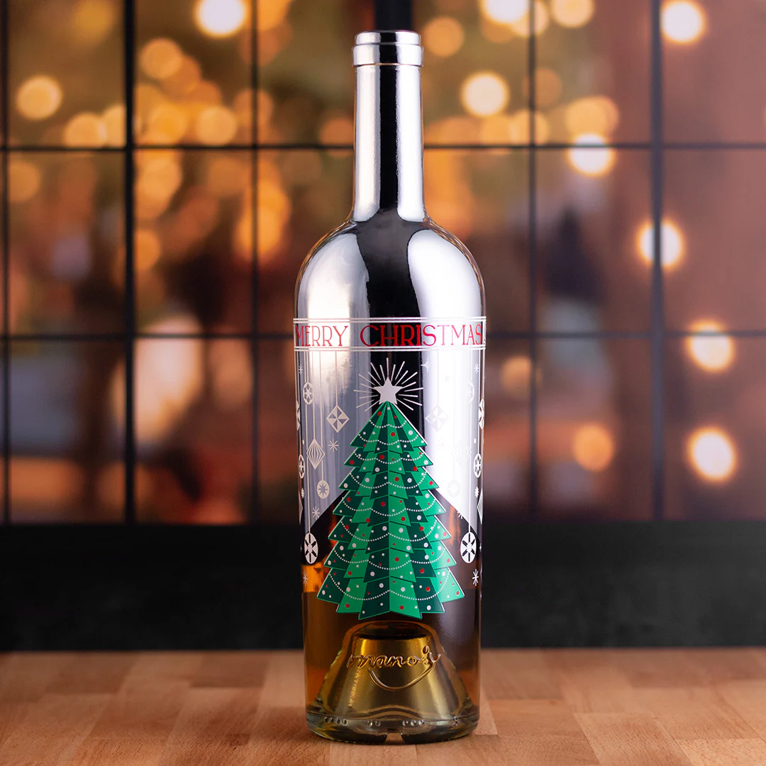Metallic Dipped Holiday Wine 3 Pack - Image 4