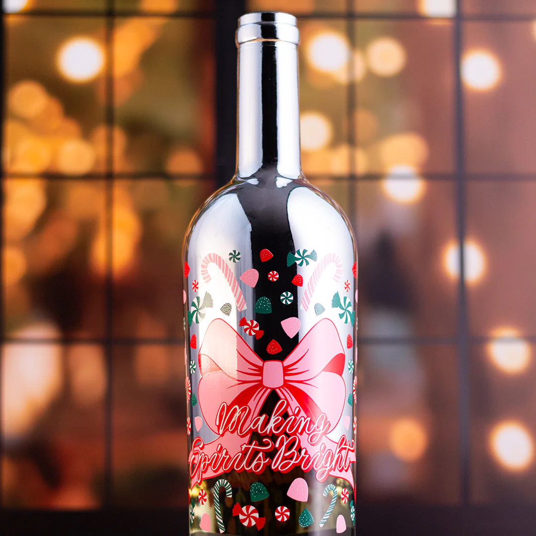 Metallic Dipped Holiday Wine 3 Pack - Image 7