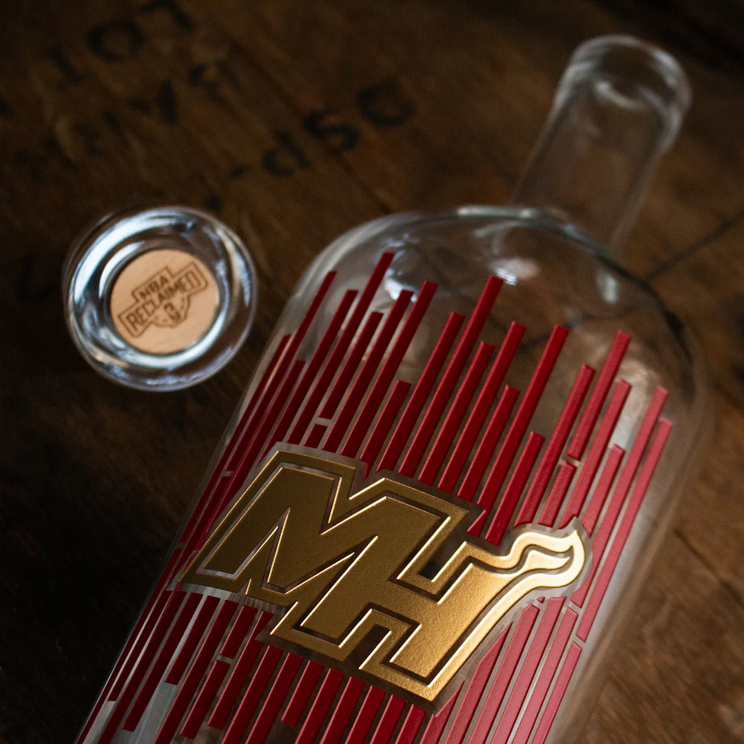 Miami Heat Court Decanter - Image 2