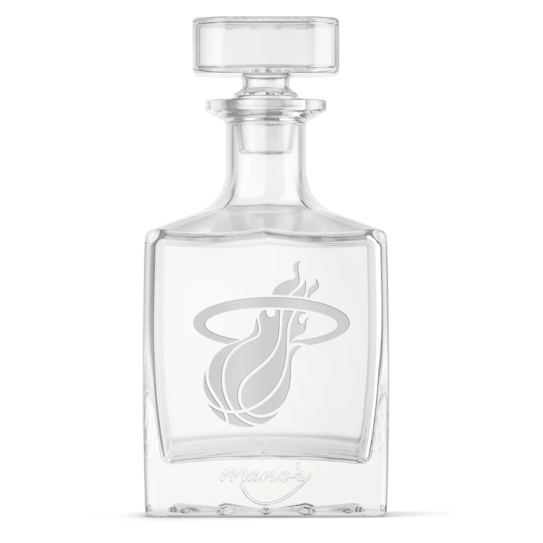 Miami Heat Square 1L Decanter - Image 3