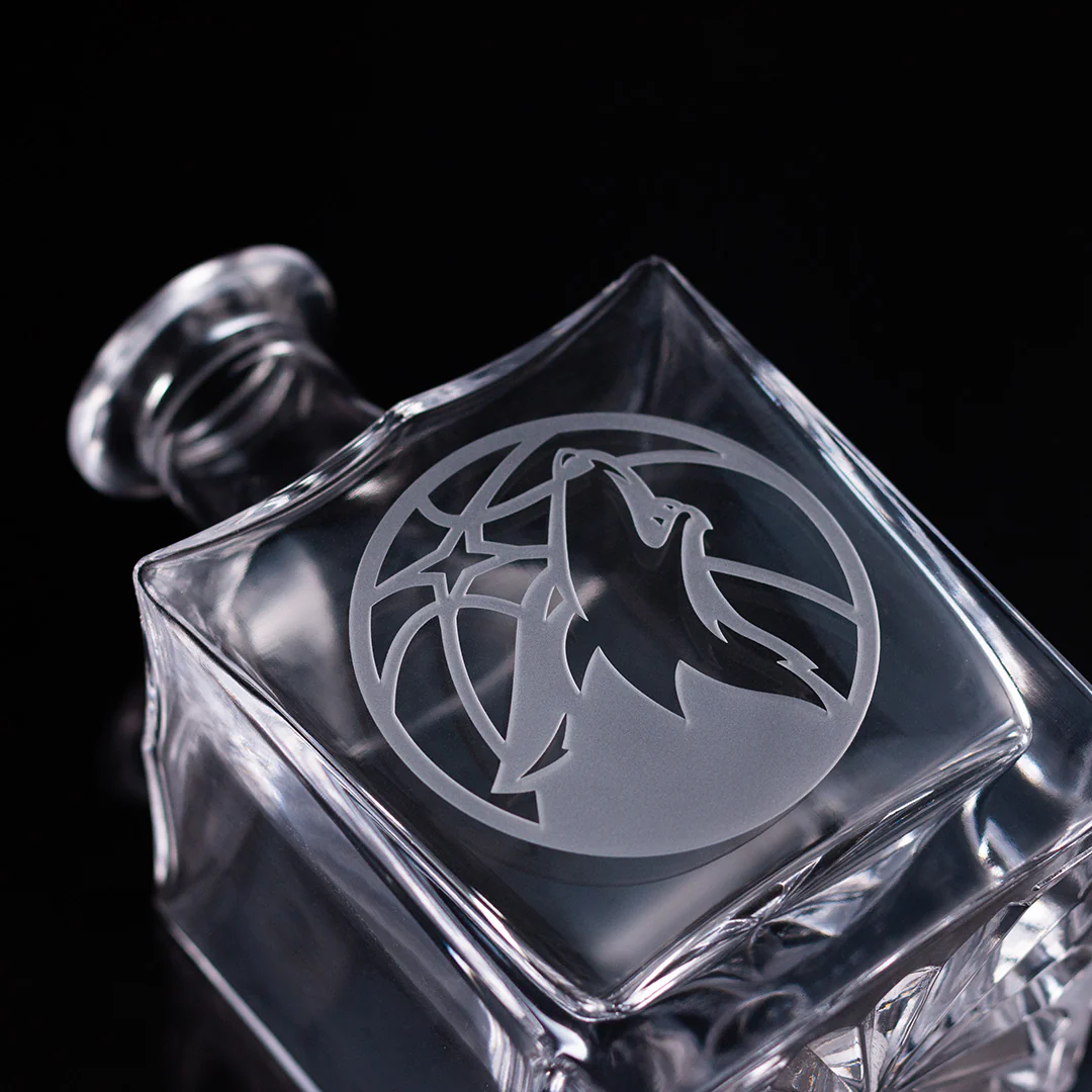 Minnesota Timberwolves Square 1L Decanter - Image 5