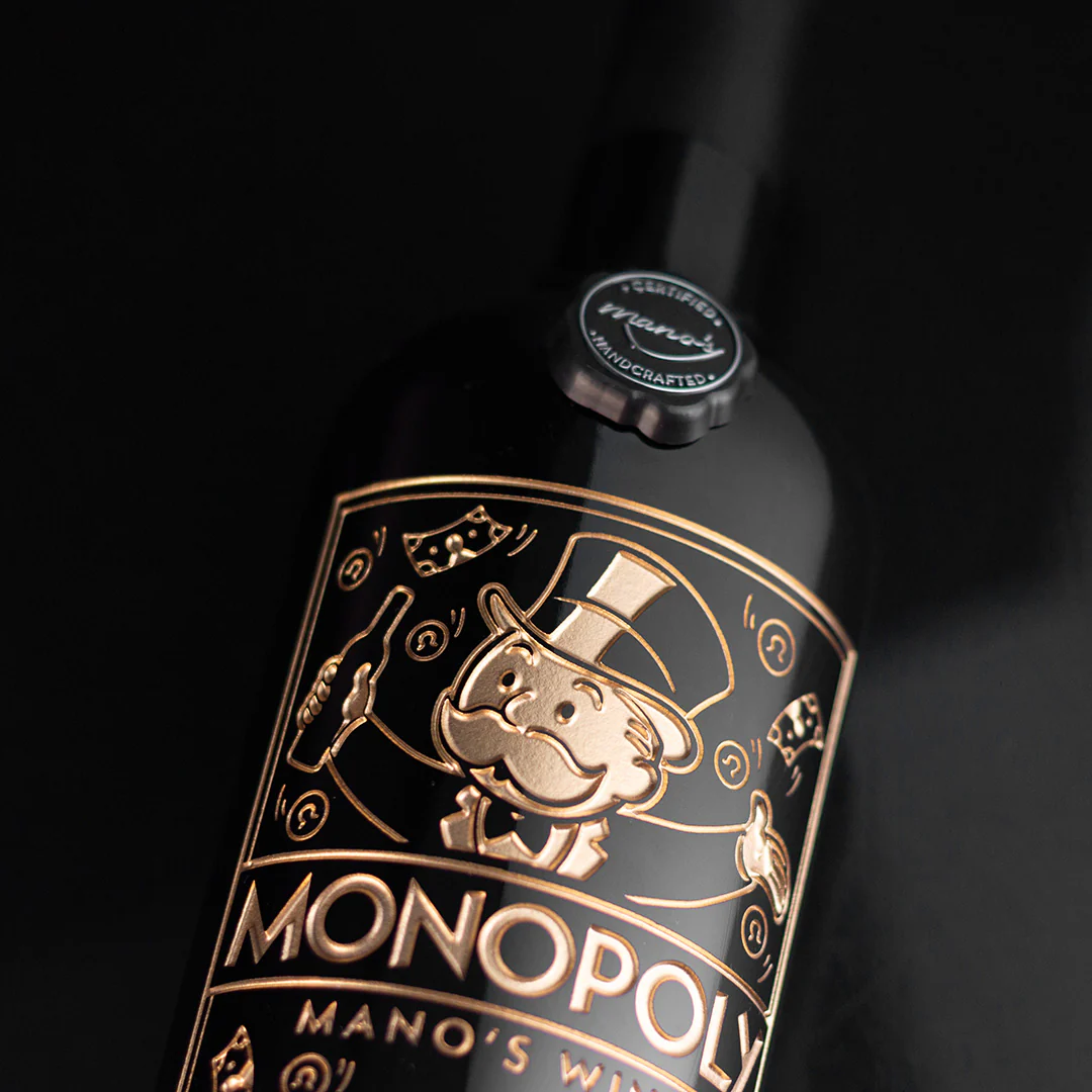 Monopoly Board Game Etched Bottle - Image 8