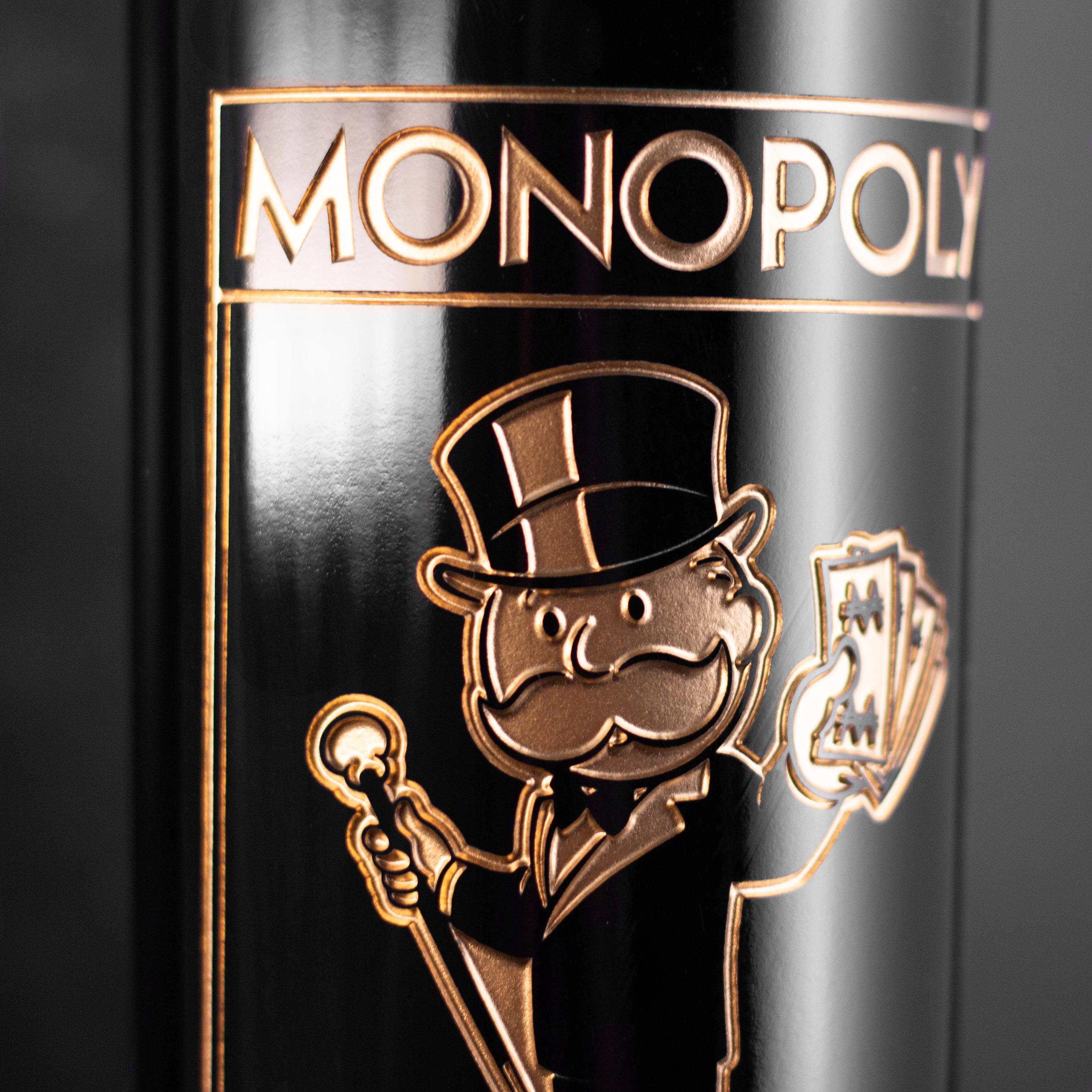 Monopoly Own It All Etched Wine - Image 3