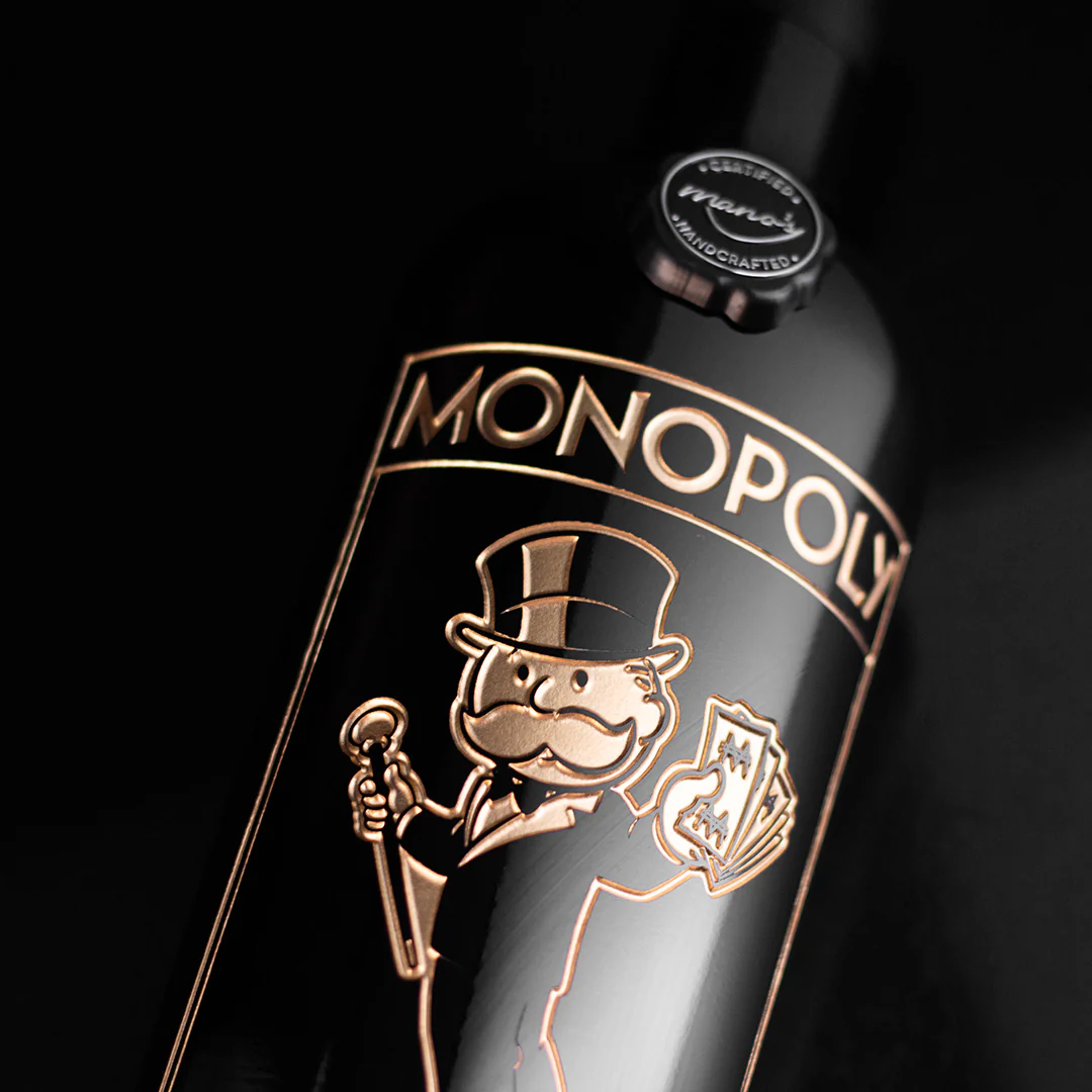 Monopoly Own It All Etched Wine - Image 4