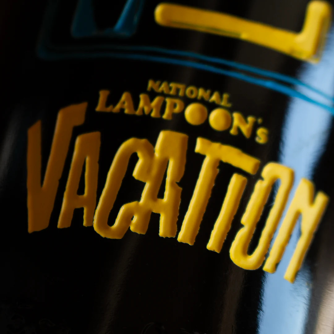 National Lampoons Vacation License Plate Etched Wine - Image 2