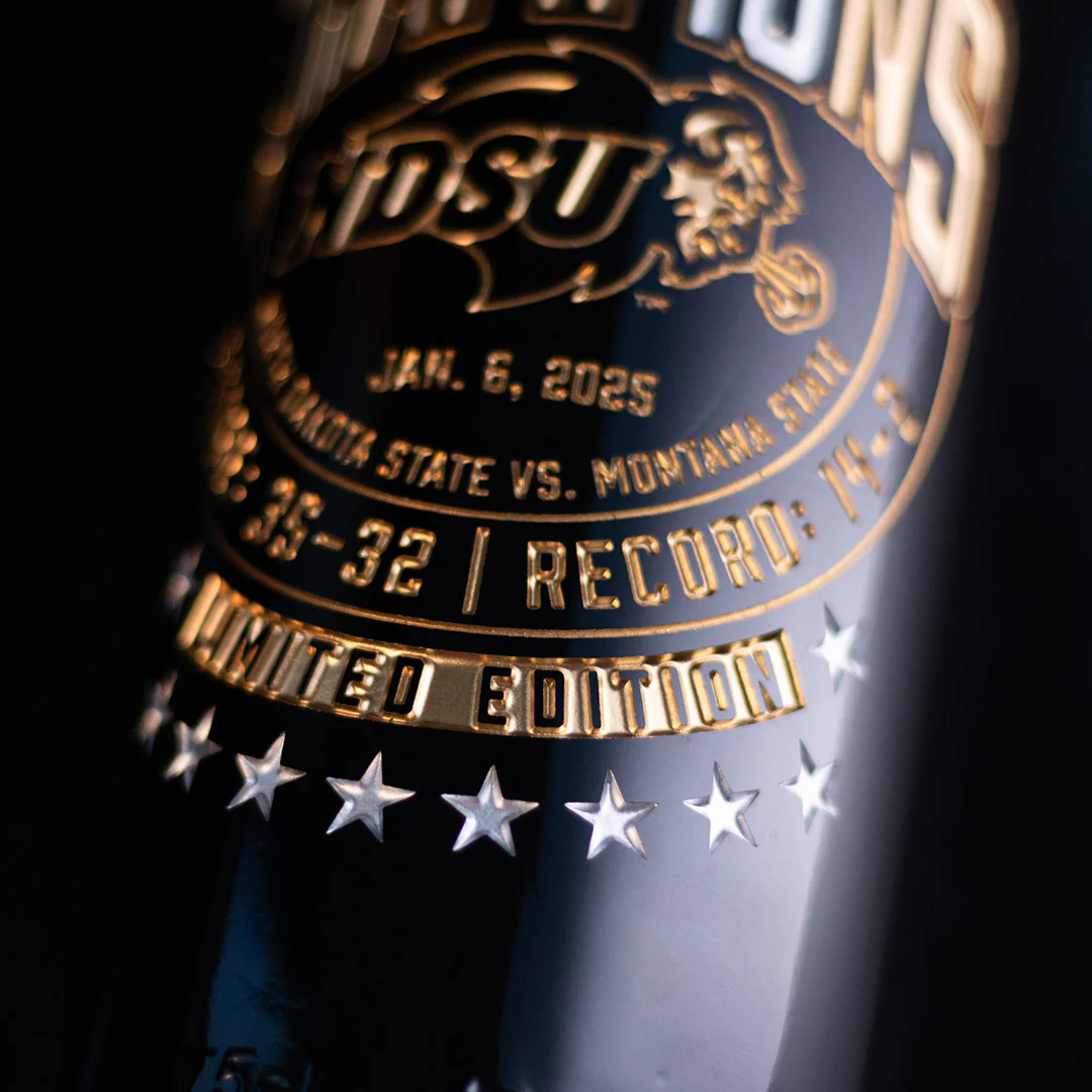 NDSU 2024 National Championship 10x Etched Wine - Image 5