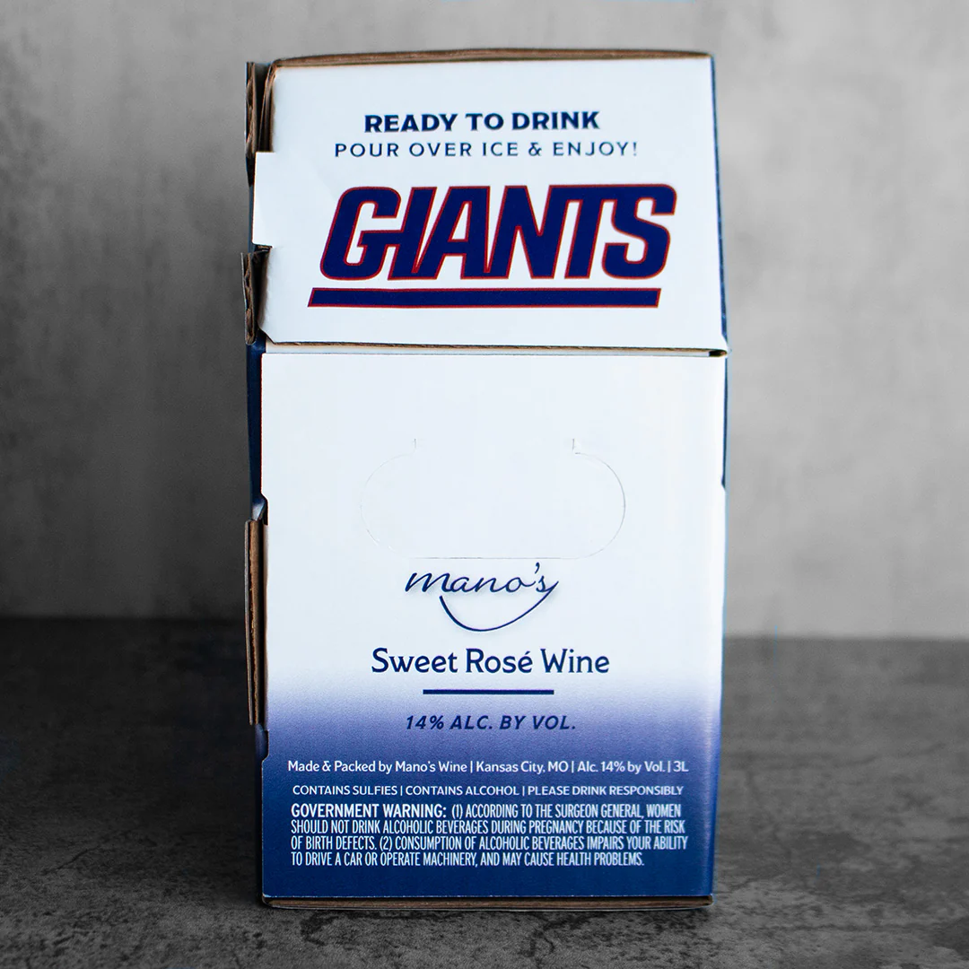 New York Giants Helmet Wine Box - Image 4