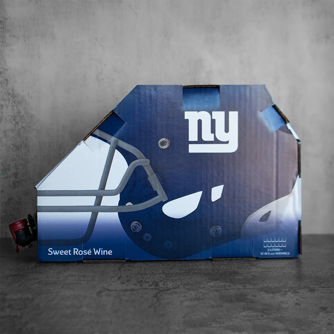 New York Giants Helmet Wine Box - Image 5