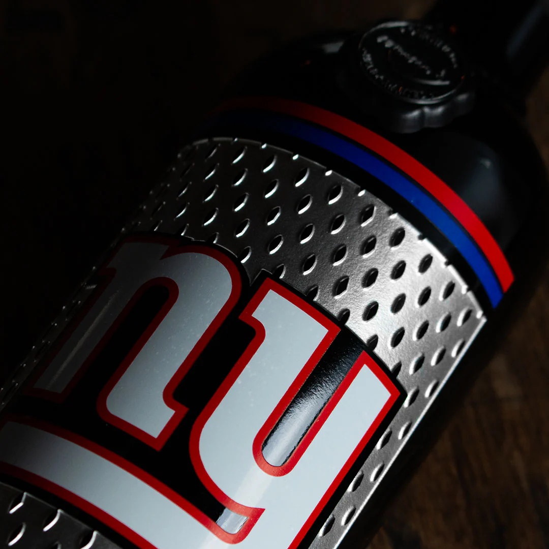 New York Giants Jersey Logo Etched Wine - Image 4
