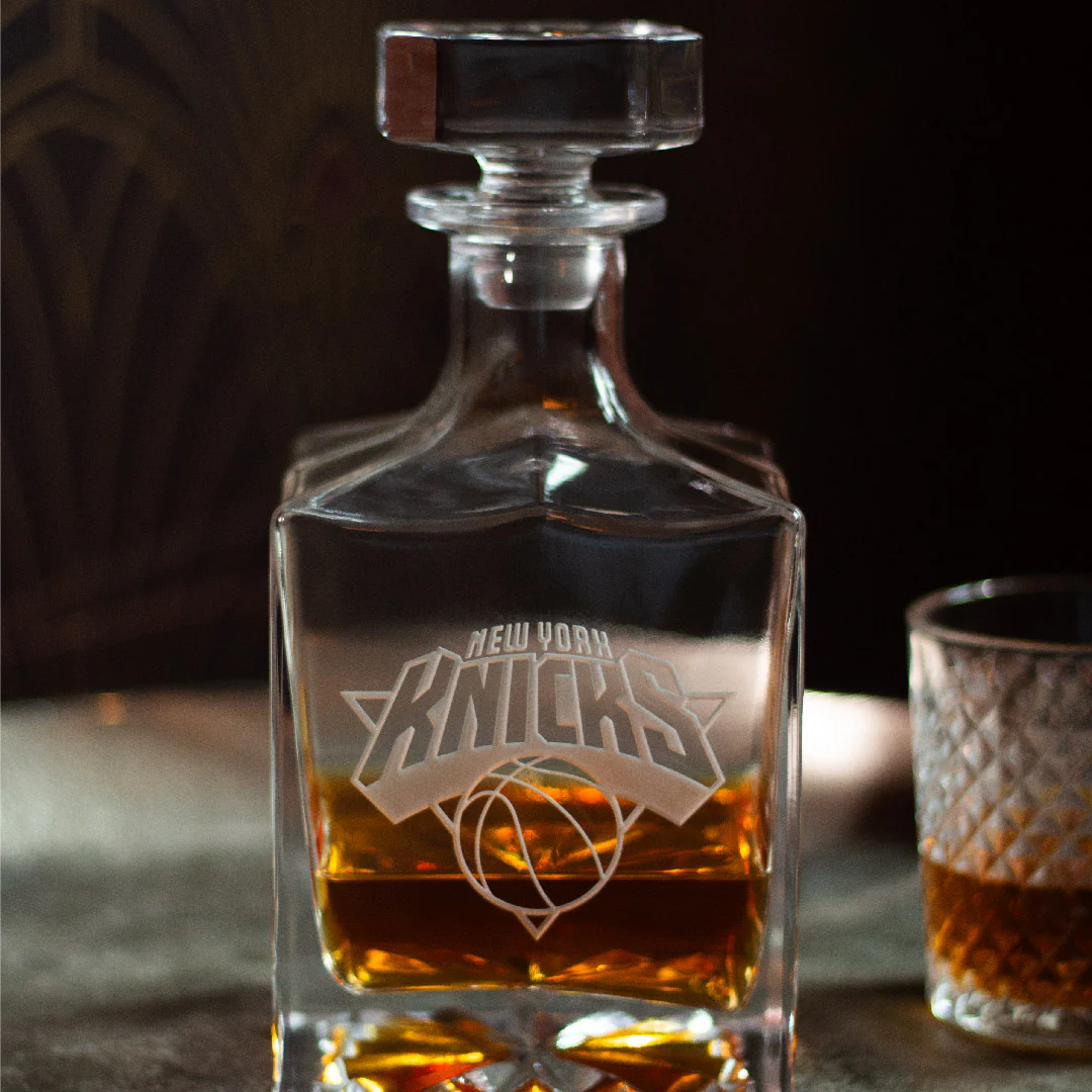 New York Knicks Square 1L Decanter - Image 2