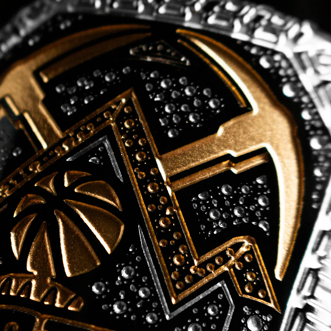 Nuggets 2023 Commemorative Championship Ring Etched Wine Bottle - Image 5