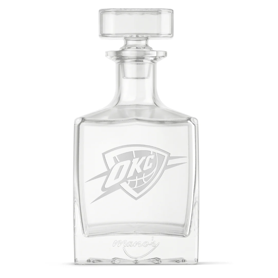 Oklahoma City Thunder Square 1L Decanter - Image 4