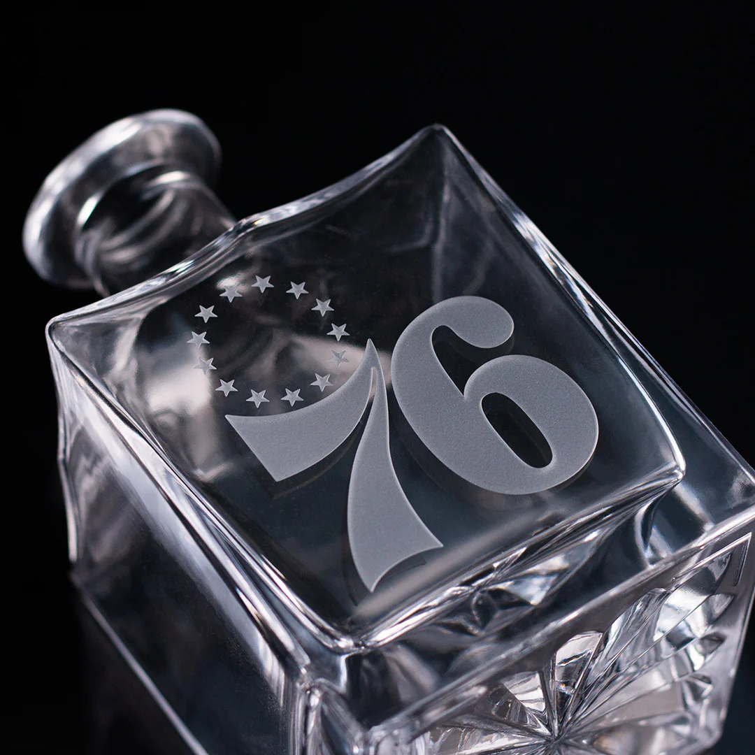Philadelphia 76ers Square 1L Decanter - Image 3