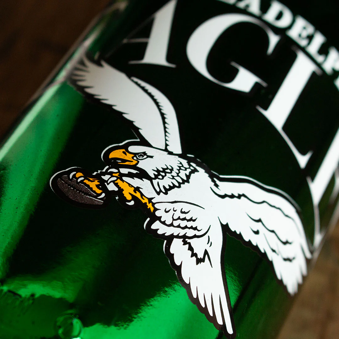 Philadelphia Eagles Metallic Green Bubbly - Image 3