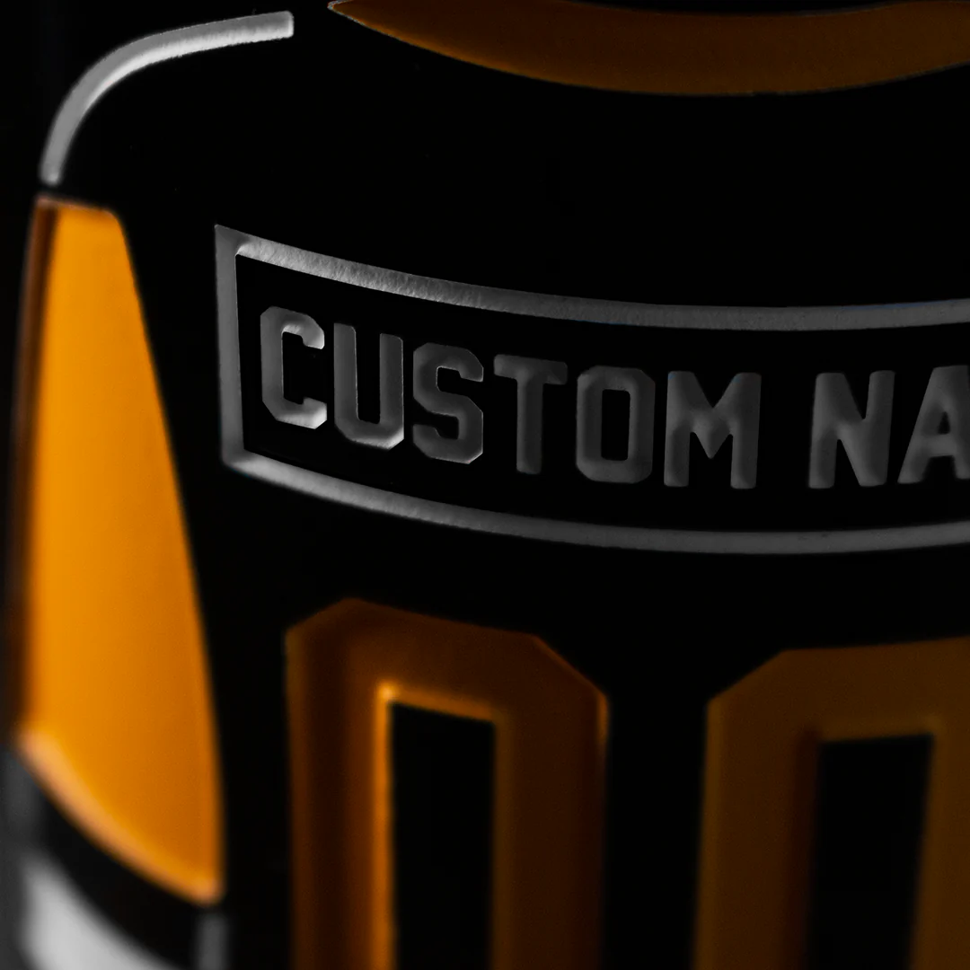 Pittsburgh Penguins Custom Jersey Etched Wine - Image 3