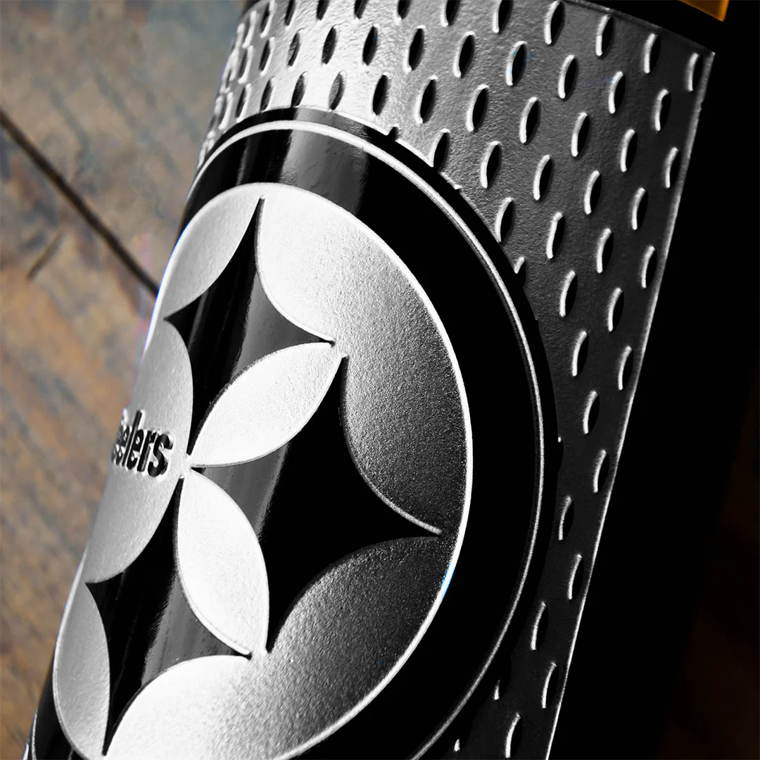 Pittsburgh Steelers Jersey Etched Wine - Image 10