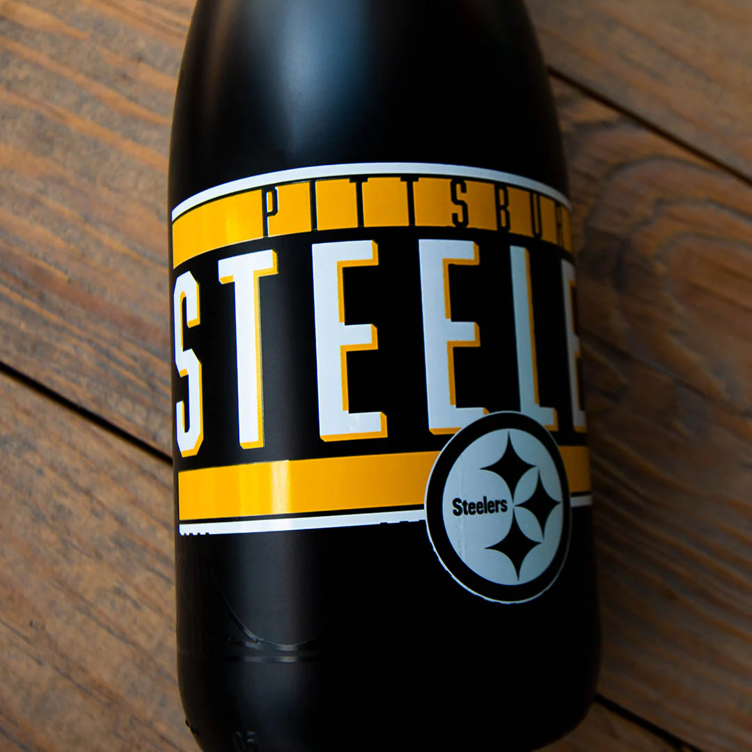 Pittsburgh Steelers Matte Black Bubbly - Image 6