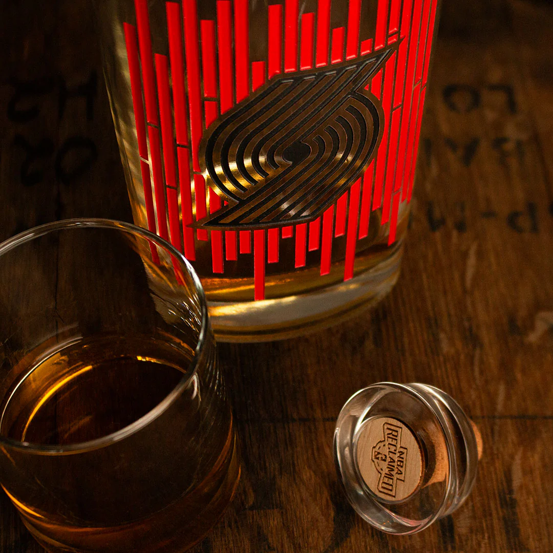 Portland Trail Blazers Court Decanter - Image 4
