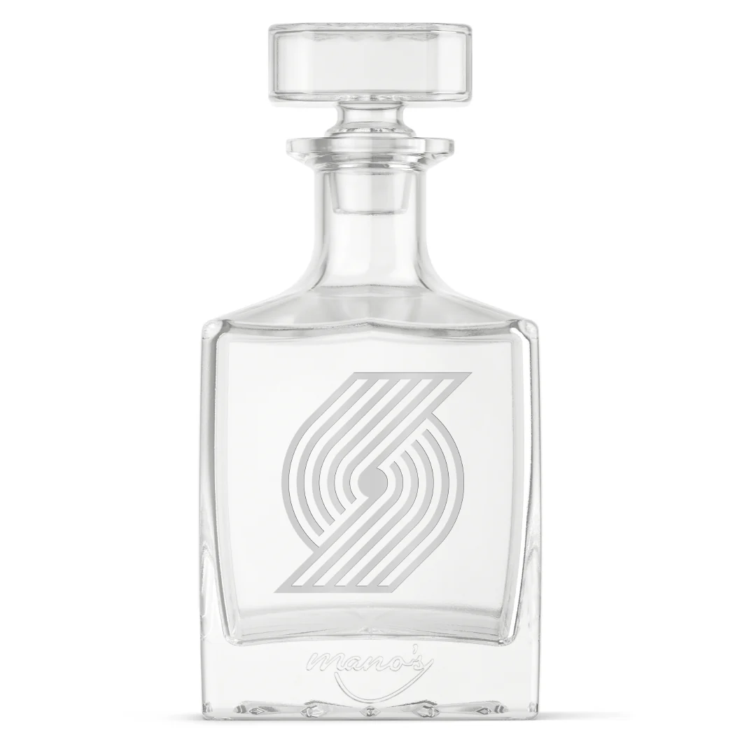 Portland Trail Blazers Square 1L Decanter - Image 2