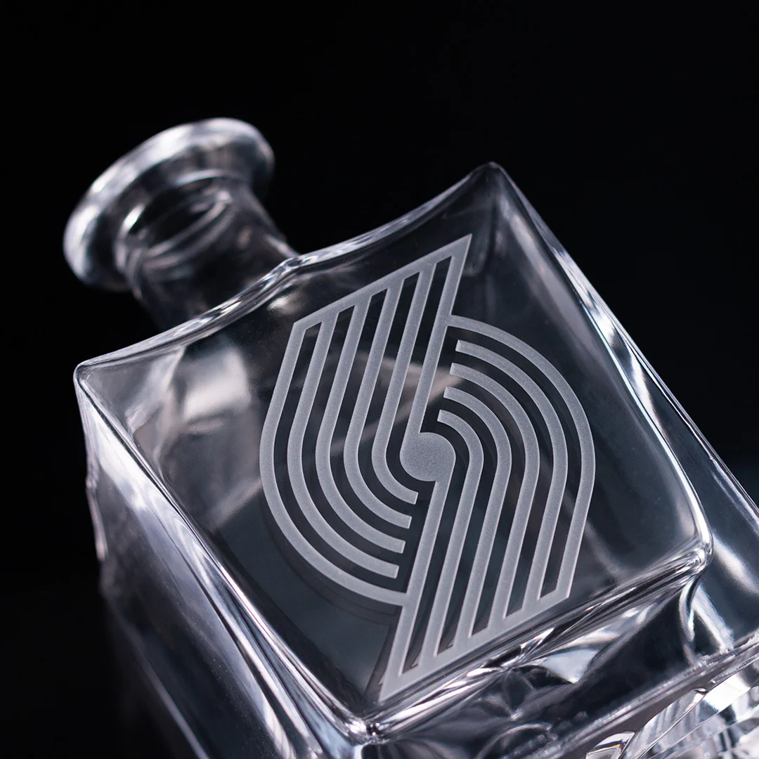 Portland Trail Blazers Square 1L Decanter - Image 4