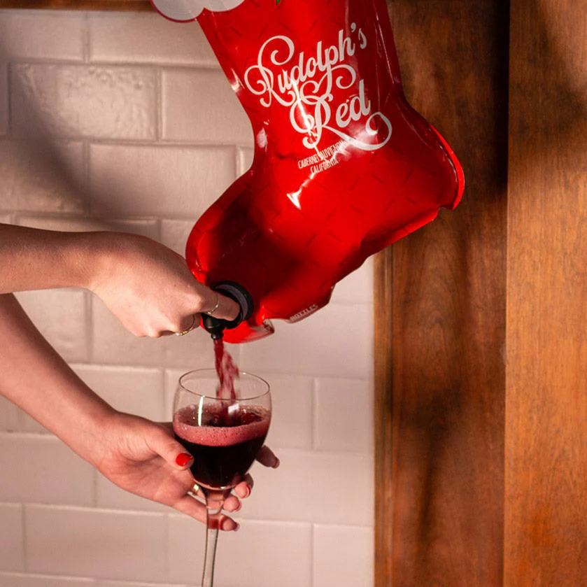 Rudolph Red 3L Holiday Stocking - Image 2