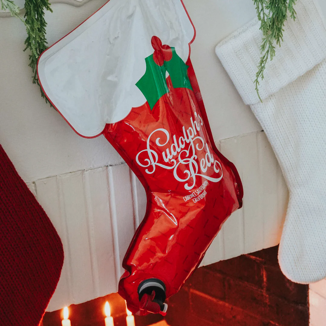 Rudolph Red 3L Holiday Stocking - Image 7