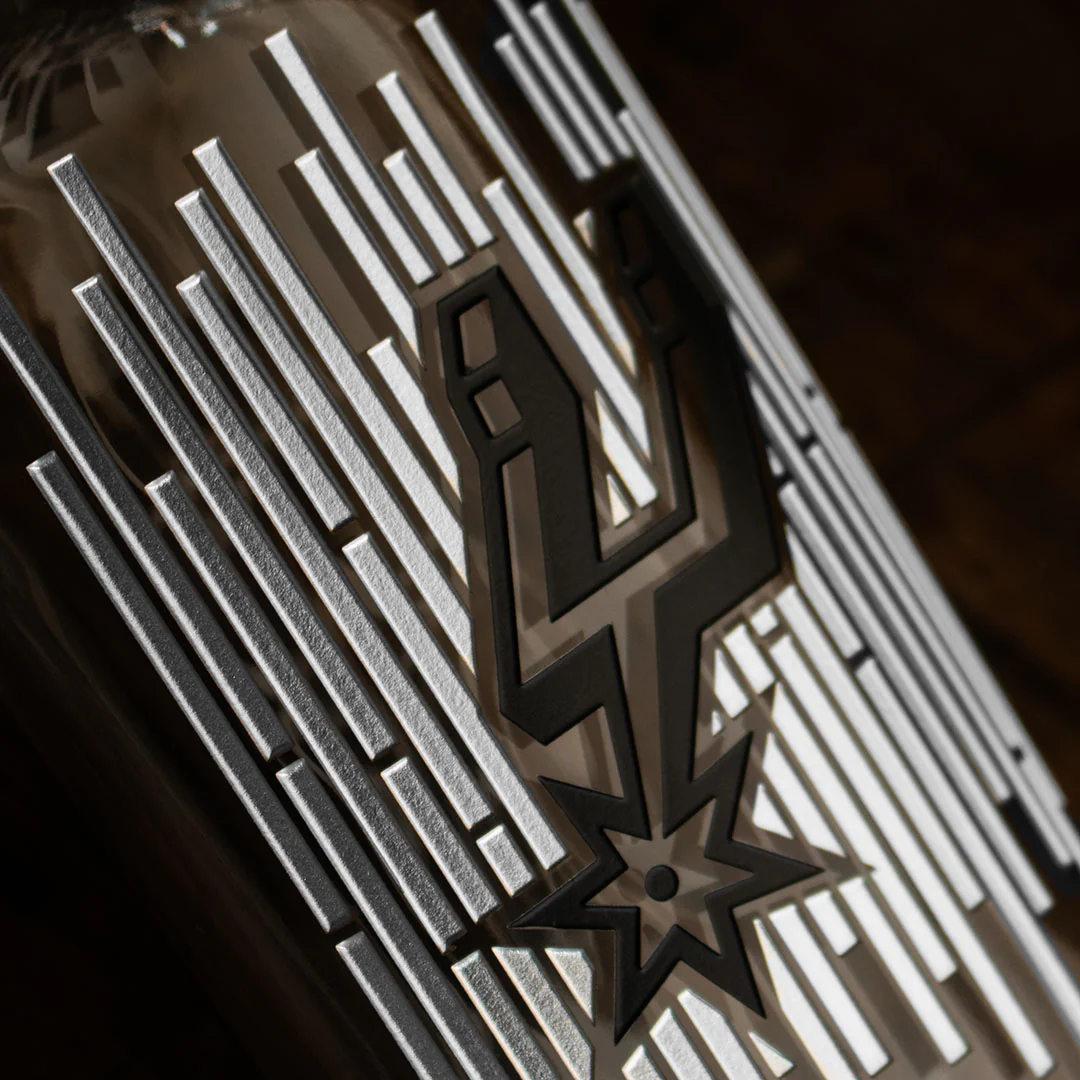 San Antonio Spurs Court Decanter - Image 5