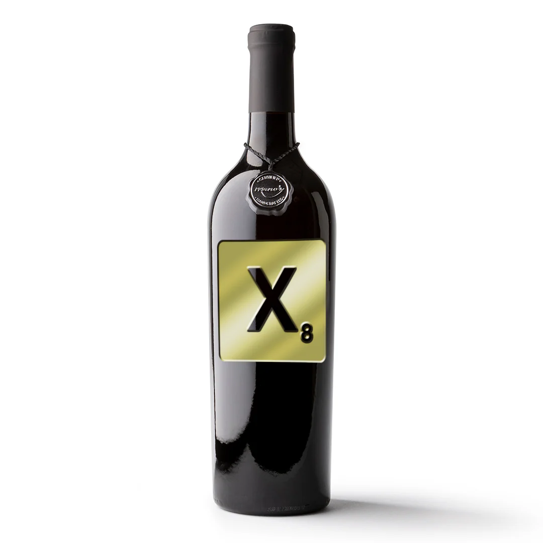 Scrabble Letter Etched Wine Bottle - Image 24