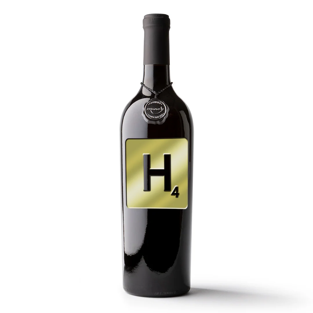 Scrabble Letter Etched Wine Bottle - Image 8