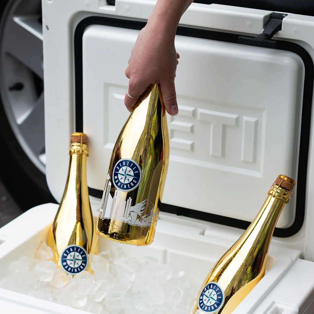 Seattle Mariners Skyline Series Gold Bubbly 3 Pack - Image 3