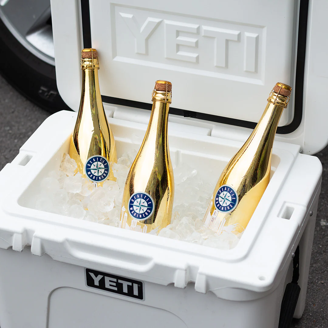 Seattle Mariners Skyline Series Gold Bubbly 3 Pack - Image 4