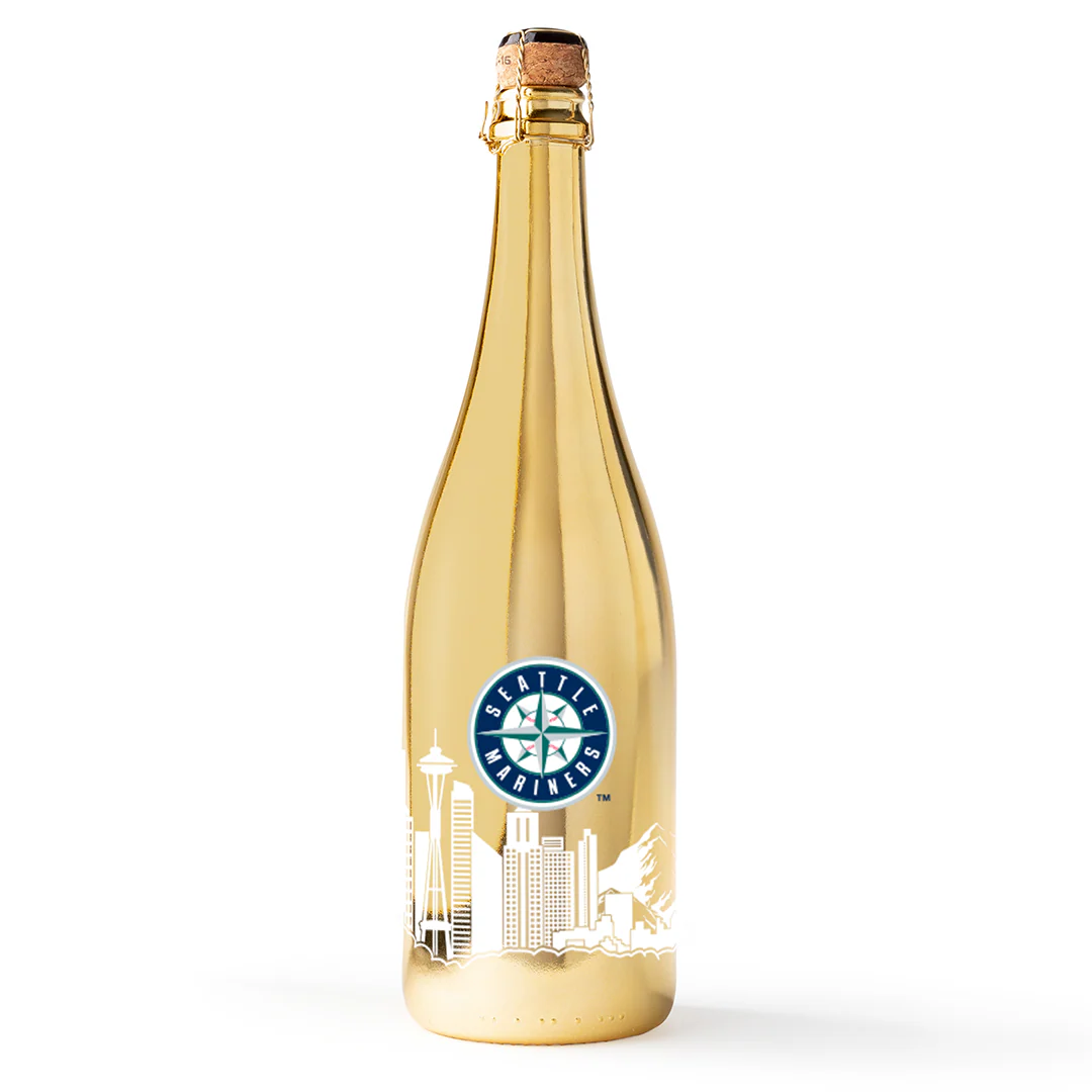 Seattle Mariners Skyline Series Gold Bubbly 3 Pack - Image 5
