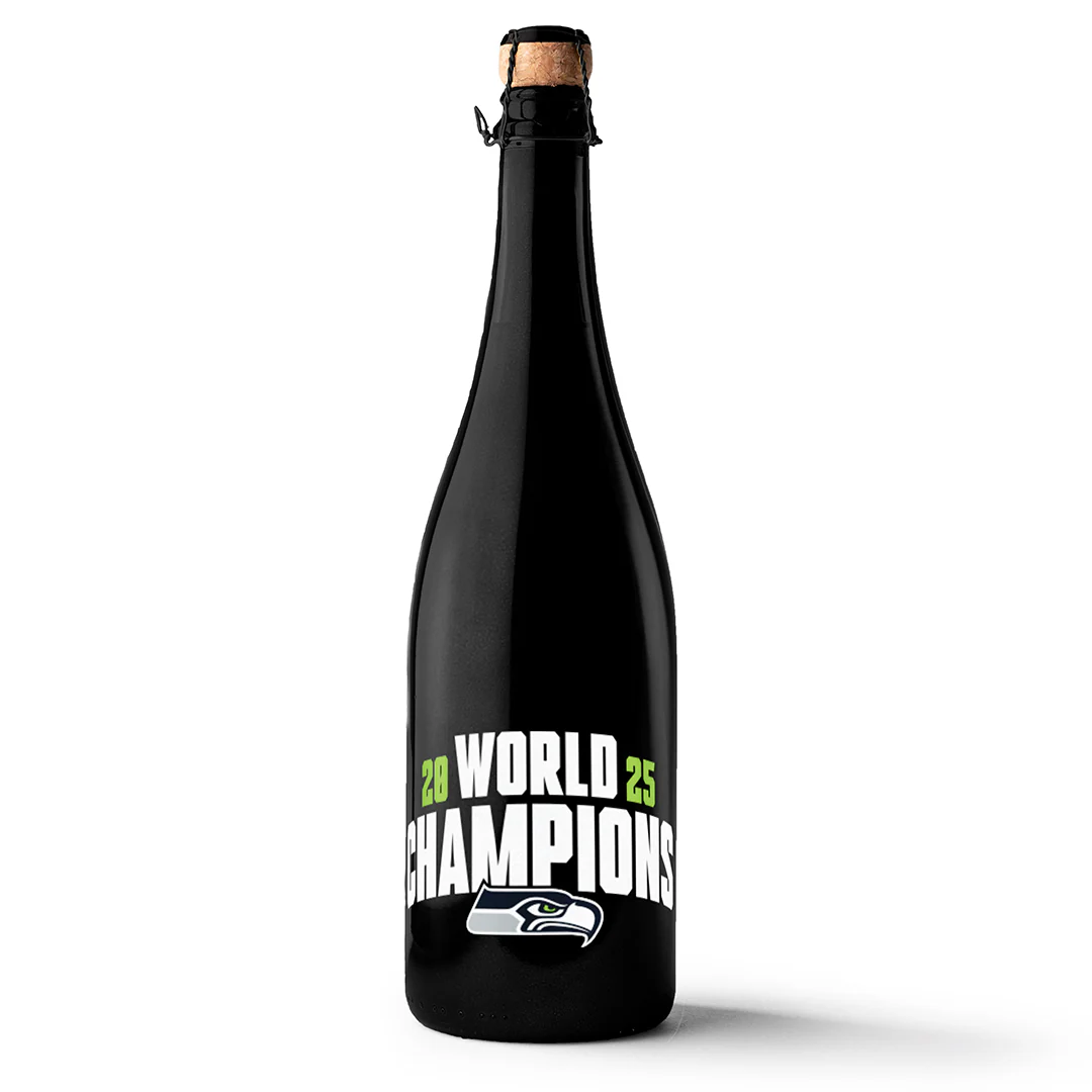 Seattle Seahawks 2025 World Champions Celebration Bubbly Pack - Image 4