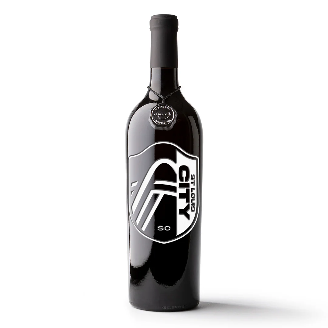 St. Louis City SC Etched Wine