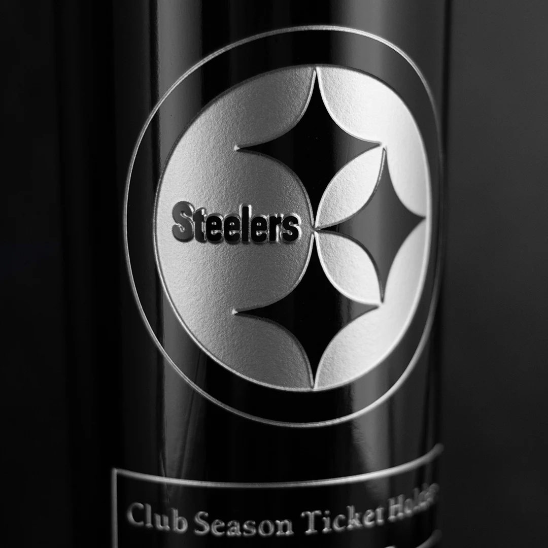 Steelers 2024 Exclusive Club Season Ticket Holder Etched Wine - Image 3
