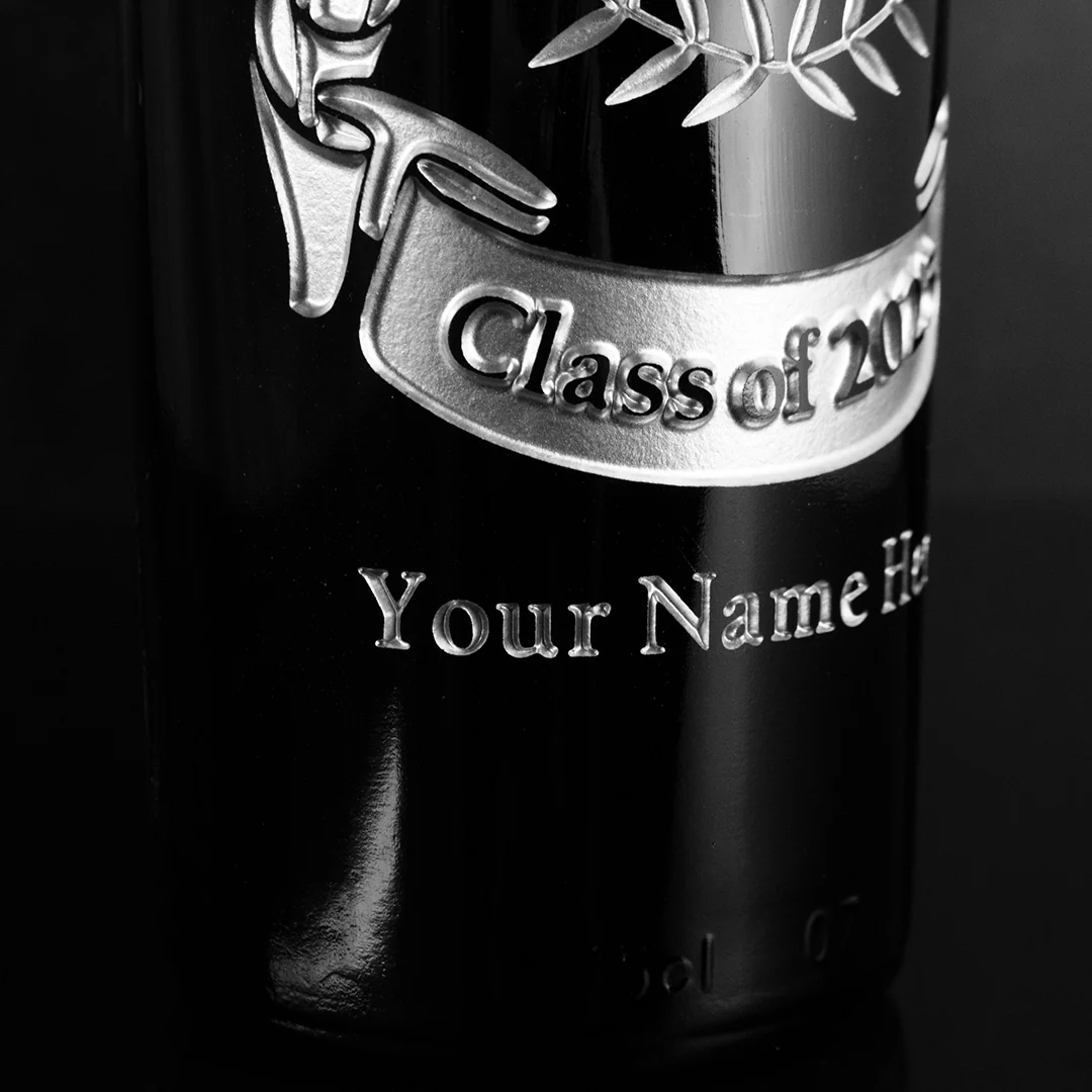 Syracuse University Custom Alumni Etched Wine - Image 4