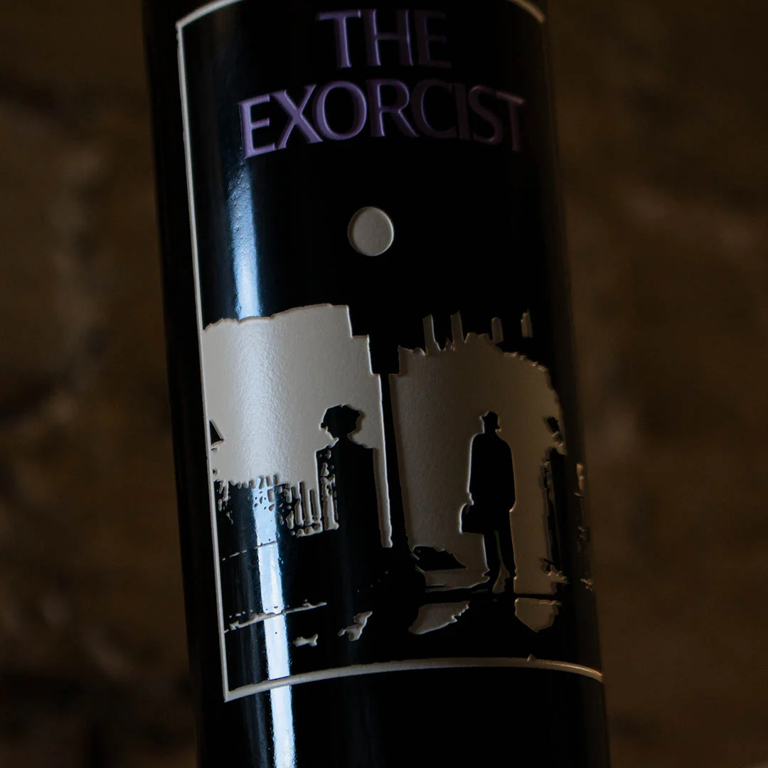 The Exorcist Poster Etched Wine - Image 4