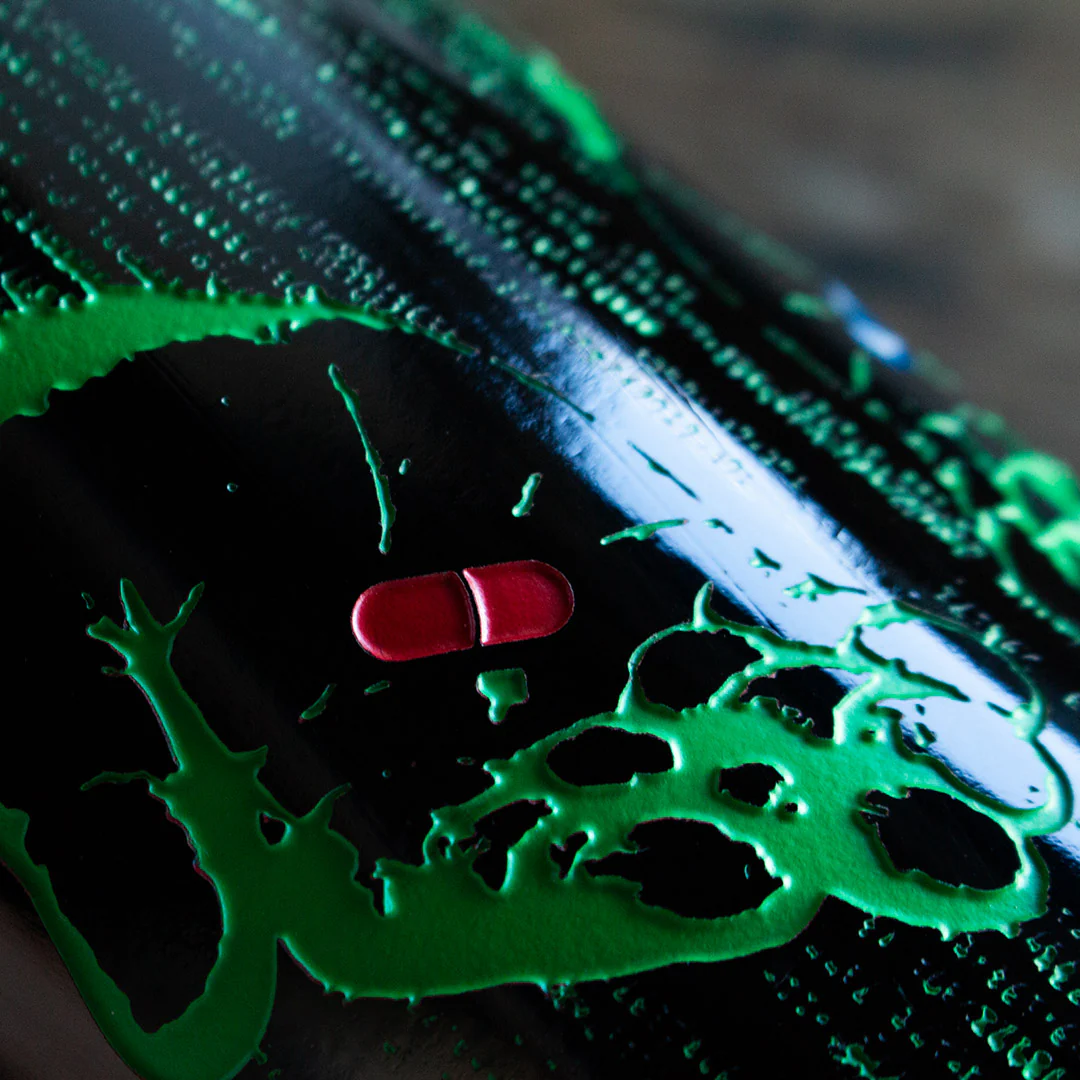 The Matrix Code Etched Wine - Image 2
