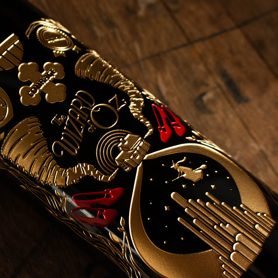 The Wizard of Oz Tornado Etched Wine - Image 3