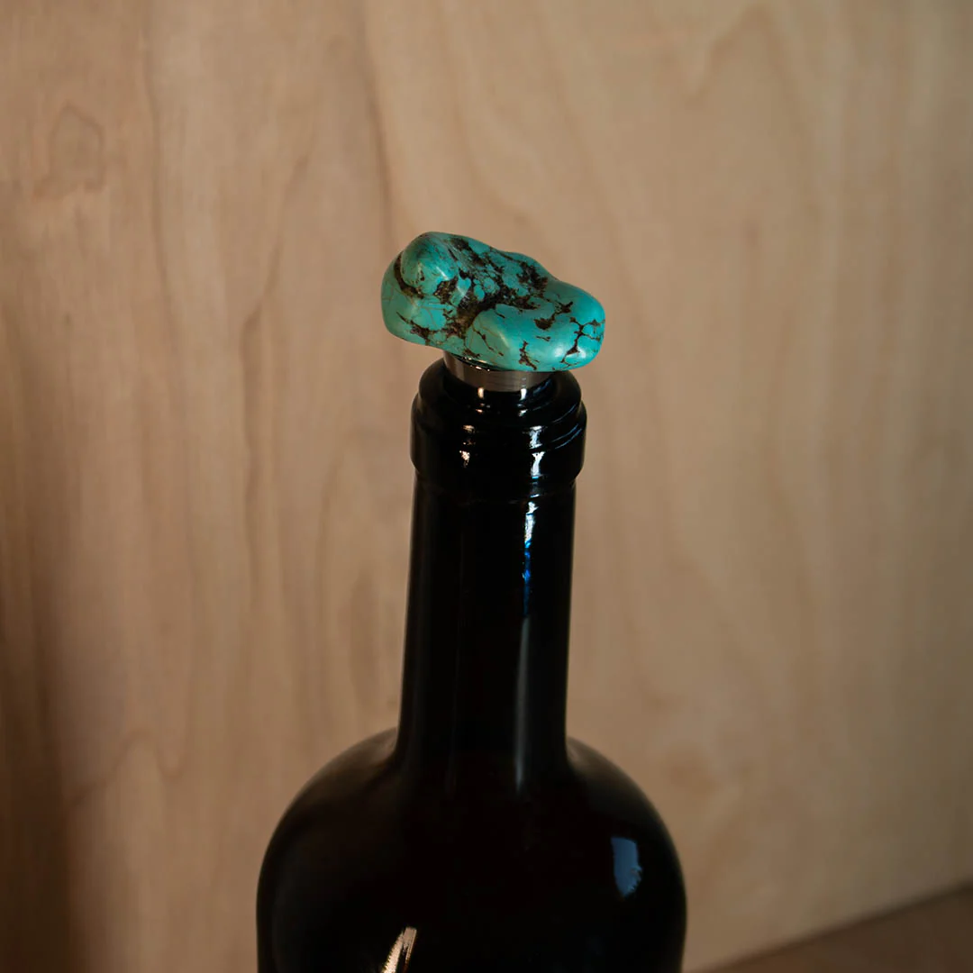 Turquoise Wine Stopper - Image 3