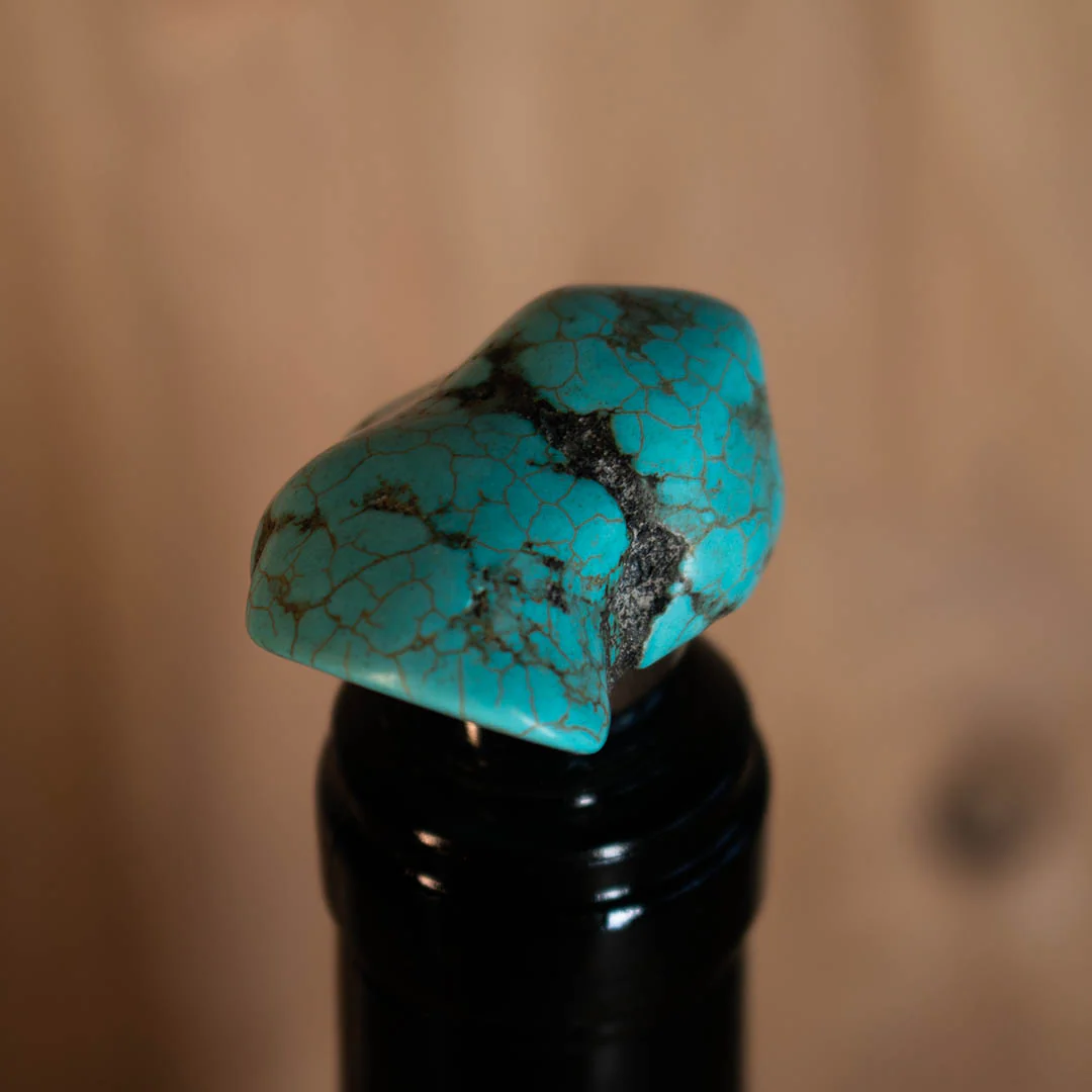 Turquoise Wine Stopper - Image 4