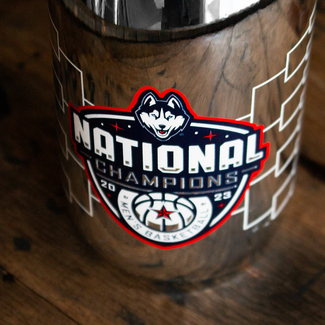 UCONN 2023 Men's Basketball Champions Silver Bubbly - Image 4