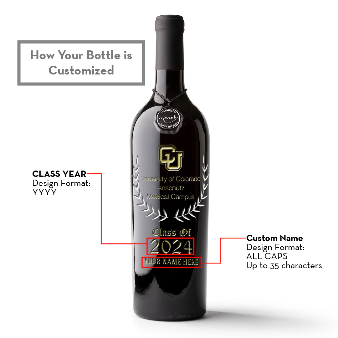 University of Colorado Anschutz Custom Alumni Bottle - Image 2