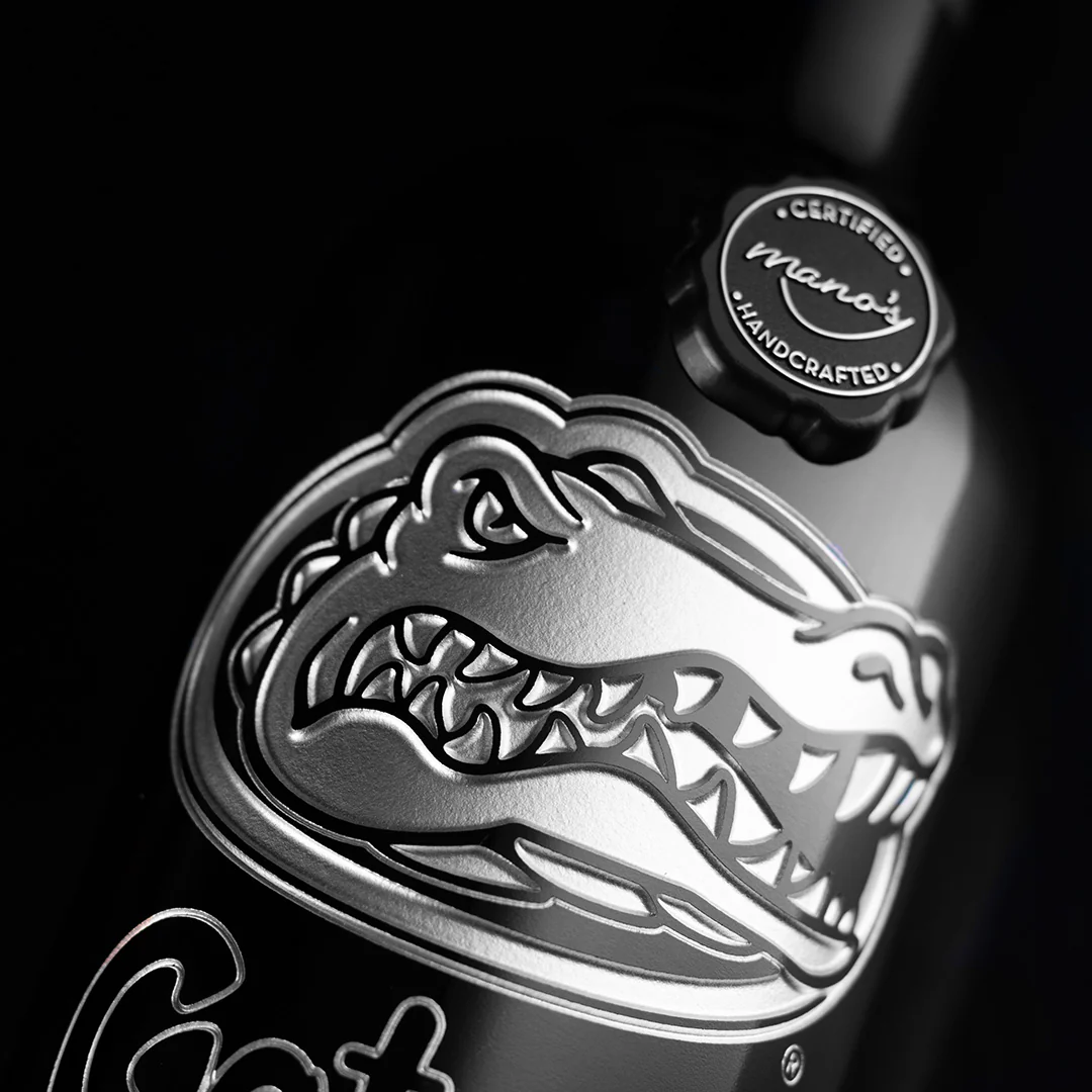 University of Florida Gators Etched Wine - Image 3