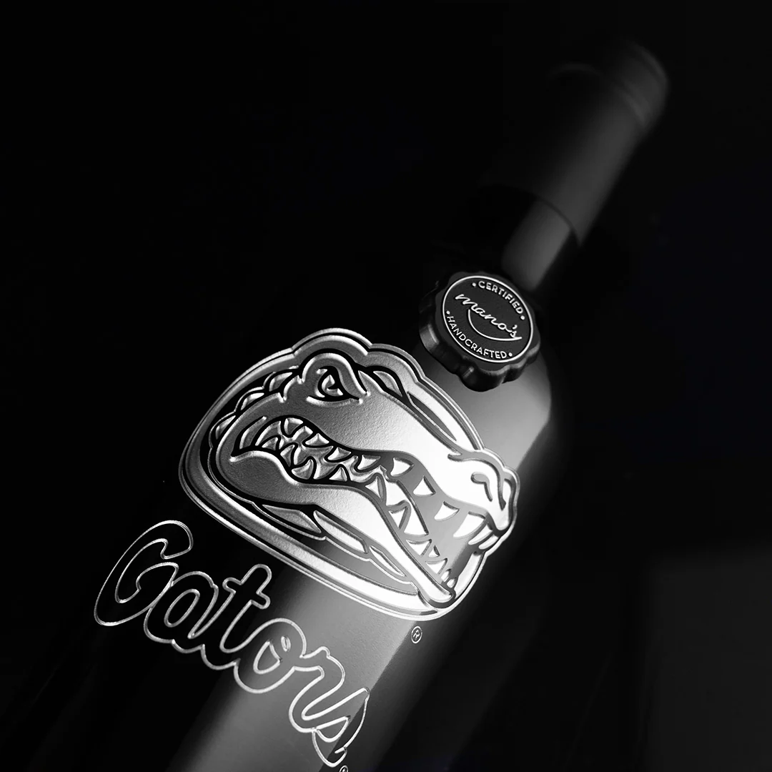 University of Florida Gators Etched Wine - Image 4