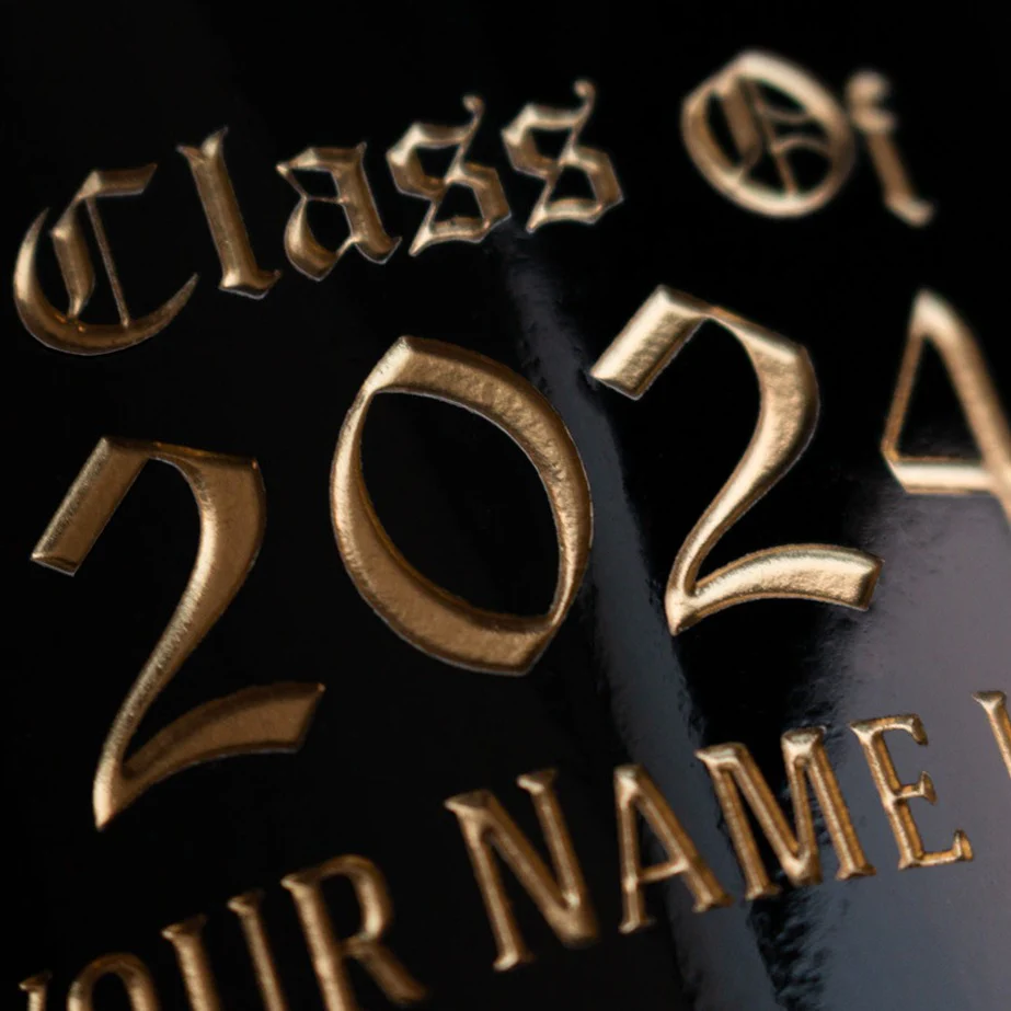 USC Custom Graduate Etched Wine - Image 2