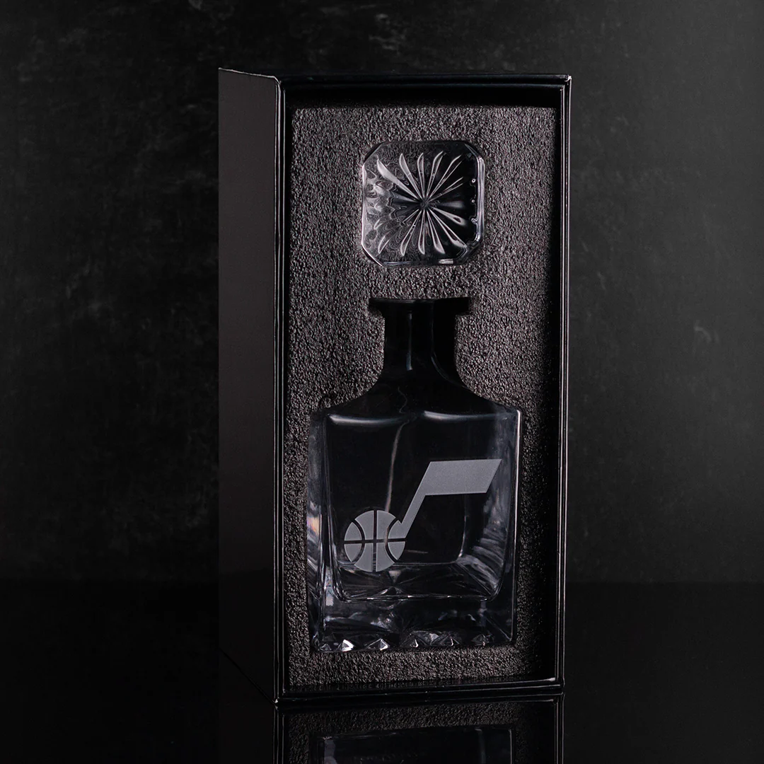 Utah Jazz Square 1L Decanter - Image 6