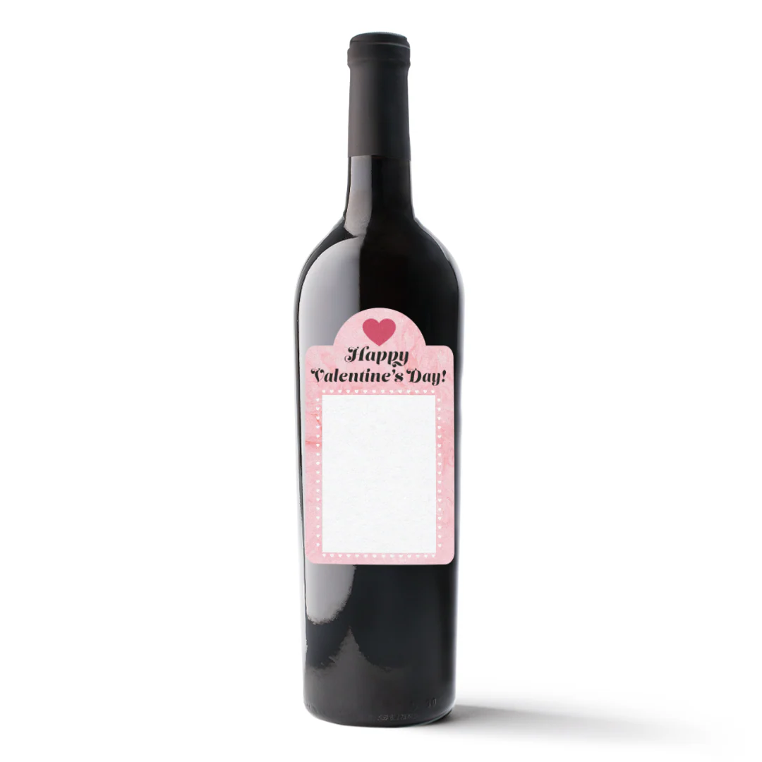 Valentines Custom Photo Label Wine - Image 4